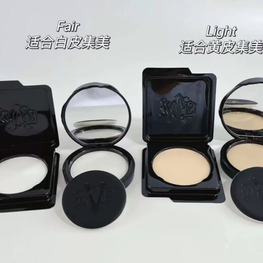 Other brands of fangli powder cake shop owners recommend for their own use American kvd replacement core invisible makeup fangli long-lasting oil control powder cake in stock Fair transparent color replacement powder puff + domestically produced