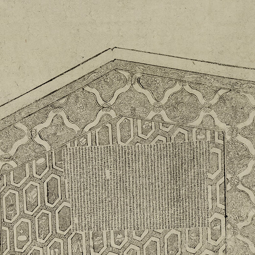 南宋白描大士像古代佛道画卷轴名画复仿古画挂画 宋画如来说法图11165 30X50厘米（画心尺寸） 装裱乳白