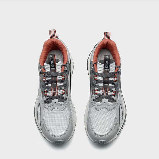 XTEP store same style Chuangshi 3.0 outdoor casual shoes for men 24 new couple shoes for women Moon Gray/Aoki Gray - Men 41