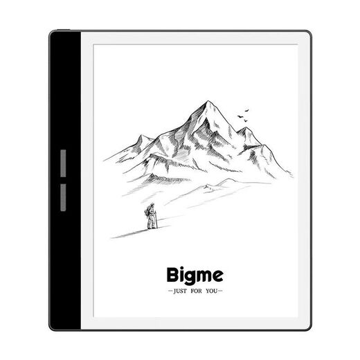 BIGME Bigme B7 llamada oficina color Mini cuaderno de oficina lector de pantalla de tinta inteligente libro de papel electrónico B751 + Funda de cuero al azar + bolígrafo