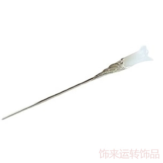 New Chinese style hairpin with tassels, step-shaking female Hanfu hairpin, hairpin on the back of the head, Chinese style hairpin headdress, Colorful Butterfly