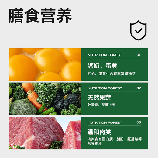 Maifudi Nutrition Forest Dog Food 20 Jin [Jin equals 0.5 kg] General-purpose natural food for all dog breeds Adult Dog Food 10kg