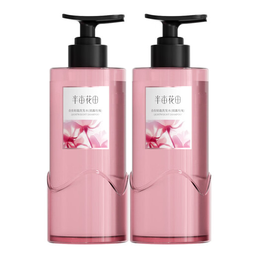 Halb Morgen Blumenfeld [Sun Yingsha] Blume Dew Shampoo Ölkontrolle Flauschiger Shampoo-Anzug lang anhaltende duftende Männer und Frauen waschen