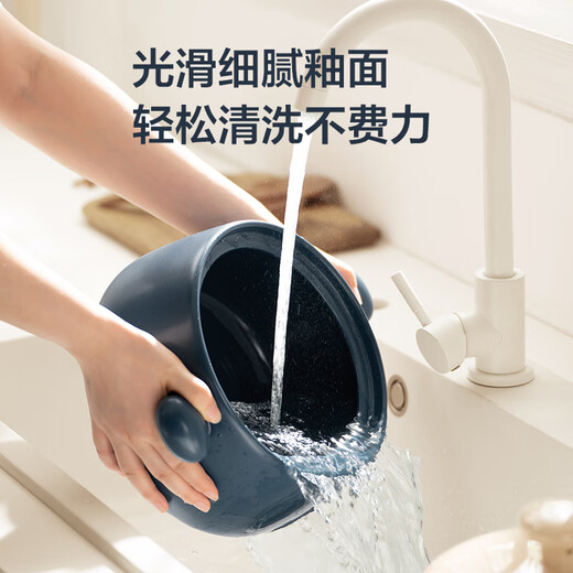 SUPOR casserole is high temperature resistant and not easy to crack. Household clay pot rice casserole Chinese medicine decoction soup casserole stew pot ceramic pot deep soup pot suitable for 3~5 people 3.5L