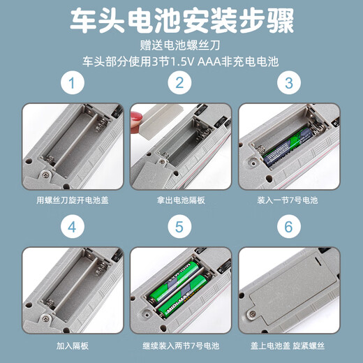 
Kawei Remote Control Train Toys High-speed Railway Toys Fuxing Set Alloy Small Train Model Boys Train Gift [Rail Model] Electric Fuxing Three Section Silver