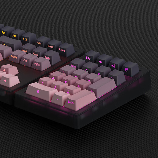 腹灵MK870Pro&MK-Pad 108键黑莓侧刻机械键盘三模黑曜石蓝牙有线无线蓝牙客制化电脑游戏办公 三模黑曜石（含MK-Pad）-黑莓侧刻 TTC快银轴V2