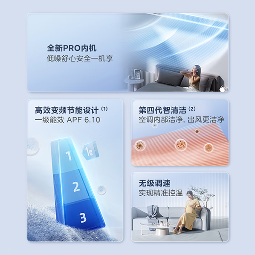 Midea central air conditioning ideal home third generation upgraded model Starlight pro4P5P6P one to three/one to four/one to five/one to six commercial household air duct multi-connected full DC variable speed 5 HP first class energy efficiency 120 for four Starlight pro