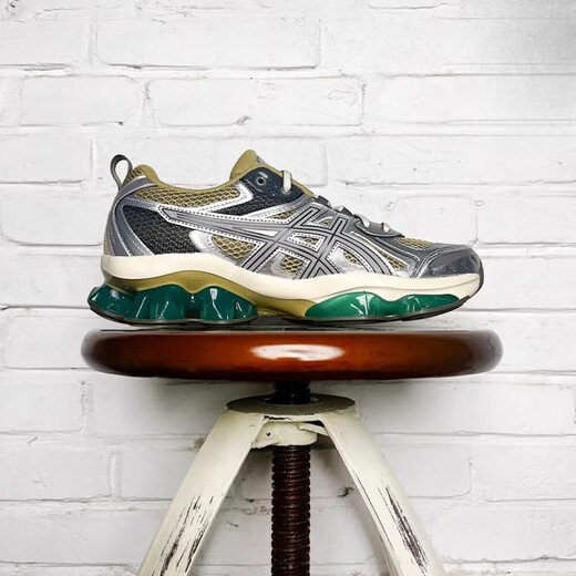 ASICS GEL-Qntumkinetic hombres y mujeres Retro amortiguación de deportes y zapatillas casuales 1203A270-252 37.5