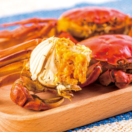 Live crab Yangcheng Xiaoyao hairy crab fresh crab gift box ready-made river and lake seafood male 4.2-4.5 female 3.2-3.5 two 4 pairs 8 pieces