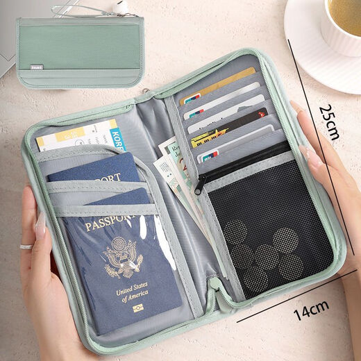Vipero Alemán Calidad Pasaporte Clip billetera Ticket billetera billetera Air billete clip inscase de múltiples funciones múltiples