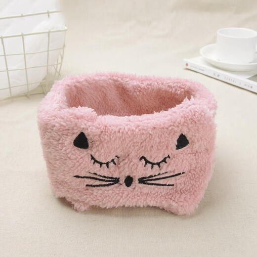 Ji Shili Maternity Confinement Hat Postpartum Autumn and Winter Headband Confinement Velcro Windproof Big Head Circumference October 11 Forehead Protector Hairband Velcro Cat Hairband - Watermelon Red