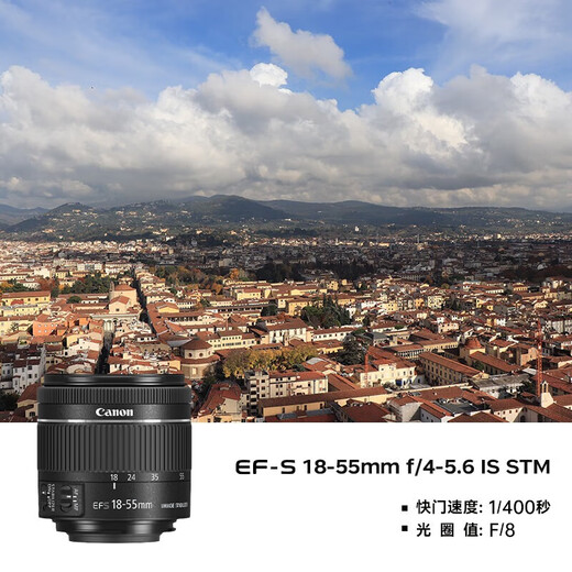Canon EFS half-frame standard zoom lens 70D 80D 90D 77D 7D2 800D 850D 700D EF-S 55-250 IS II telephoto lens (international version) official standard