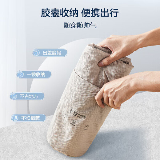 红豆（Hodo）西服男可机洗易打理胶囊西服休闲西服男外套 B5藏青 175 