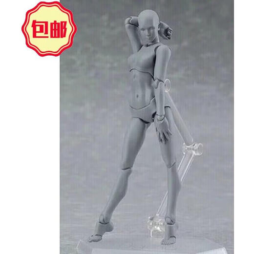 JPHZNBSHF Gelenkbewegbar Figma Kinderpuppen Körper Jugend menschlicher Körpermodell Comic Dekoration Kunst Ornament Hautfarbe Frauenstil