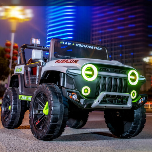 
Yunya Children's Electric Vehicle Tank 300 Off-road Vehicle Four-wheel Drive Remote Control Boy Girl Baby Toy Car Can Sit Adult Four-wheel Drive 12V7 Large Electric Leather Seat + Remote Control Bluetooth + Swing 61 Children's Day Gift Boy