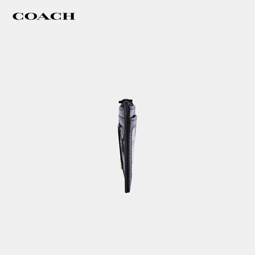 COACH蔻驰女士卡包经典老花多卡位卡夹织物配皮证件包轻奢风礼物女 CU988 IMX1X