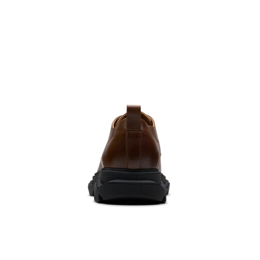 Clarks其乐引力系列男鞋新款商务休闲缓震透气英伦牛皮皮鞋 棕色 261798847 40