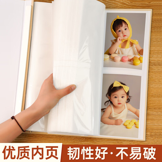 可爱猫咪相册本大容量纪念册家庭1000张插页56710寸照片宝宝成长记录册混合尺寸相片定制收纳册影集 【苹安喜乐】 混装5-10寸694张【标准/塑封】
