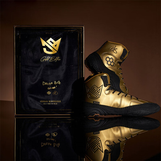 RUDIS men's adult wrestling shoes JB1 boxing shoes men's fighting shoes training shoes fighting shoes wrestling shoes Sanda shoes ALLISEEISGOLD/Black gold 38
