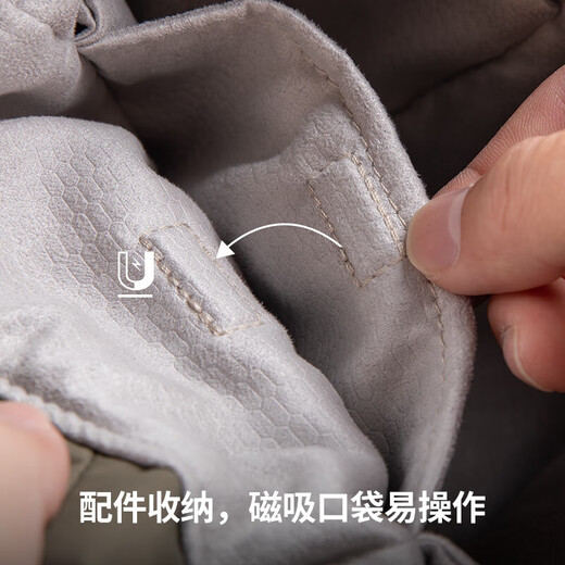 PGYTECH Camera Bag OneGo Beam Bag Dandelion Photography Bag Shoulder Camera Bag Mirrorless Single Liner Storage Bag Women's Crossbody Travel Suitable for Canon Fuji X100VI Ivory White