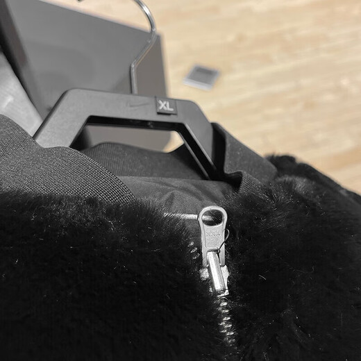 耐克（NIKE）外套女装秋冬新款运动服加厚保暖环保皮草上衣夹克FB8693-838 FB8693-010黑色双面穿 S