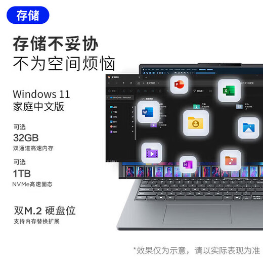 Lenovo 2025 subsidio 20% Core laptop AI alto rendimiento diseño delgado y liviano oficina de negocios juegos estudiante portátil súper portátil opcional Yangtian V Xiaoxin Pro16 popular Core i5 presión estándar 32G memoria 1TB de estado sólido Xiaoxin 15C IPS pantalla full HD tarjeta gráfica independiente WiFi6 recientemente actualizado