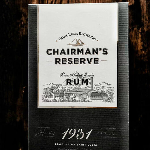 哲尔曼Chairman's Reserve【原瓶进口】圣卢西亚加勒比地区朗姆酒洋酒调酒基酒 哲尔曼1931朗姆酒 700mL