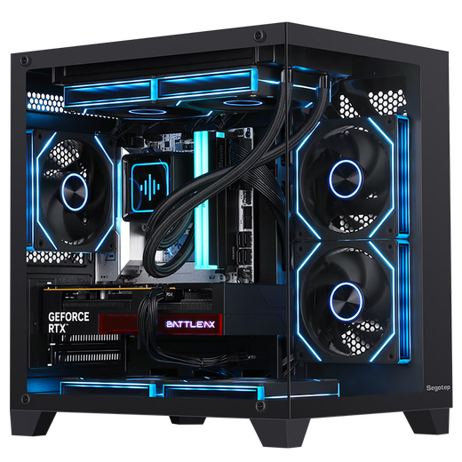 Colorful Core i5 12400F/13400F14600KF barebone sea view room high-end DIY assembly desktop computer without graphics card, configuration four i514400F/512G/16G/without graphics card barebone host