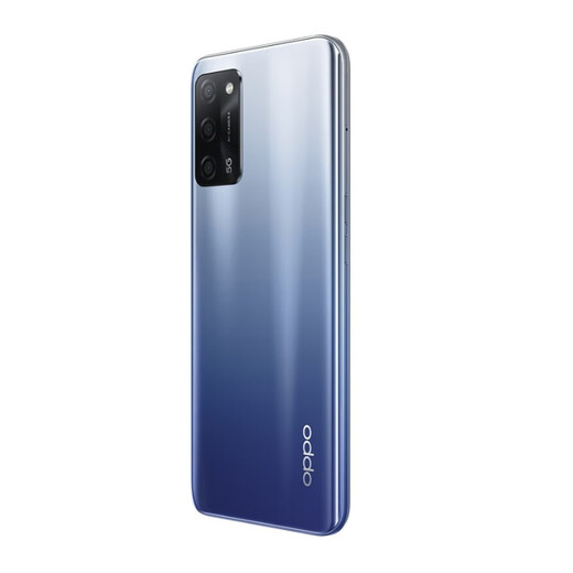 [Baijie без интереса] OPPO A55 5G Полный сетевой подключение 5000 мАч 6,5-дюймовый задний AI Triple Camera 100 миллионов пикселей Подержанный мобильный телефон Light Blue 4+128G 95 Новый