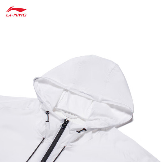 
Li Ning original yarn sun protection clothes for men and women same style ice silk breathable cool feeling ultra-thin quick-drying summer sports jacket sun protection clothes Standard white 831-5 2XL