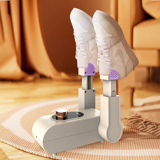 KONKA shoe dryer shoe drying machine artifact sterilization and deodorization shoe dryer household intelligent constant temperature shoe dryer white deodorizing rose salt-constant temperature does not damage shoes