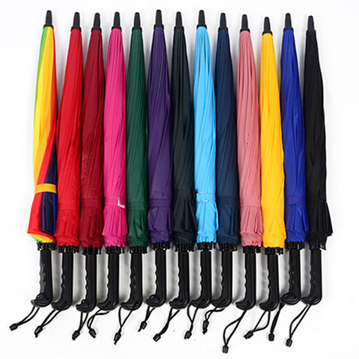 Zhongxinyuan Wind Resistant Umbrella Double Long Handled Outdoor Umbrella Windproof Small Dual-Purpose Umbrella 16 Rib Automatic - Rose Red Zhongxinyuan Wind Resistant Umbrella Double Long Handled Outdoor Umbrella Windproof Small Dual-Purpose Umbrella 16 Rib Automatic - Rose Red