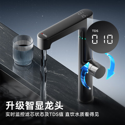 Angel Water Purifier Household Direct Drinking Water Purifier Set [Yulong Pro1200G+3525 Pre-Filter] Water Dispenser 5-year Long-term RO Membrane Reverse Osmosis Under Kitchen Filter