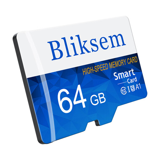 BIIKSEM driving recorder memory card dedicated memory card 32gsd card class10 car load 32g mobile phone memory card Video surveillance TF128 Bliksen white and blue card TF128 Bliksen white and blue card-32GB