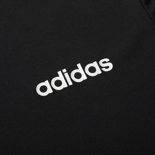 Adidas (adidas) summer breathable and versatile fast drying outdoor running training sports and casual short-sleeved size L