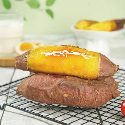 Jingmi Yunnan Plateau Durian Sweet Potato net weight 4.5Jin Jin is equal to 0.5kg single fruit 100g+ yellow heart sweet potato straight from the source