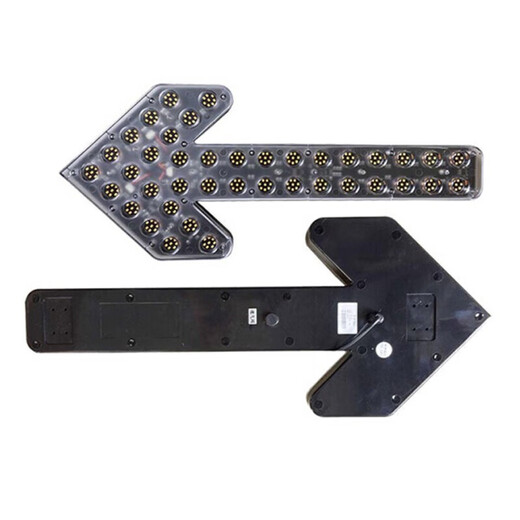 
Baige Traffic indicator arrow lamp 12V24V universal 60CM 8-light transparent shell double arrow (including controller) ZA11973