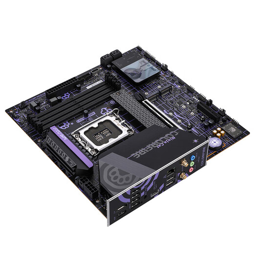 COLORFIRE 主板CPU套装 B760M-MEOW WIFI D5暗影紫+英特尔(Intel) i5-14600KF CPU 主板+CPU套装