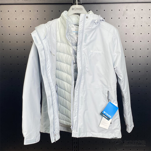 Columbia 23 autumn and winter new silver dot thermal energy women's down three-in-one windbreaker PL7204 679-23 new color L 165