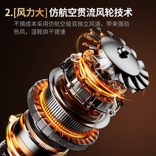 Shoe dryer deodorization and sterilization household shoe dryer and socks warmer fully automatic all-in-one machine standard version - four brackets - digital display control screen