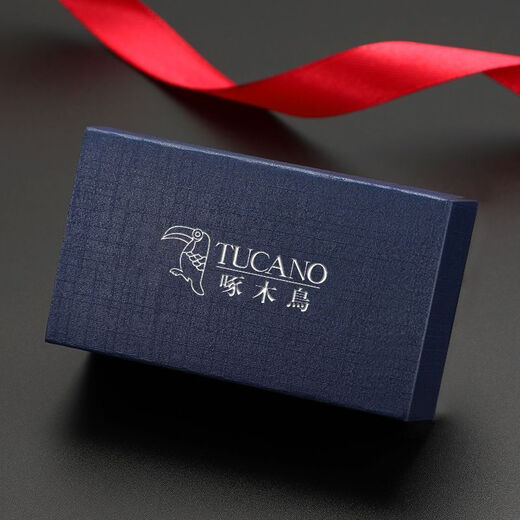 Woodpecker (TUCANO) Men's Tie Clip Business Formal Clothes High-end and Simple Marriage Light Luxury Pin Clip Lapel Clip-1229