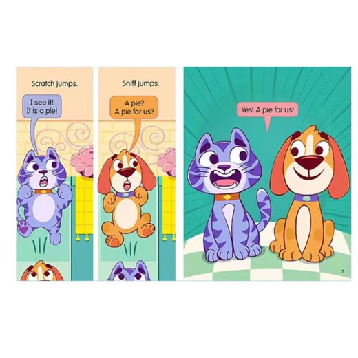 英文原版 学乐Acorn橡子系列 入门小套餐 6册 赠音频 （大黄蜂与小蜜蜂3册+最好的伙伴3册）桥梁书   蓝思值140-360L 3-6岁美国学乐出版社  小学教辅