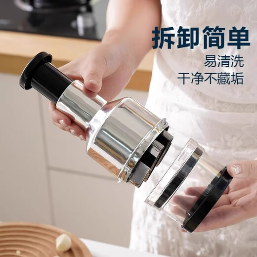 Shi Jin German quality pat knife for garlic pounding artifact kitchen 304 stainless steel garlic pounder garlic mashed artifact for cutting garlic 304 stainless steel knife head - Pat Pat Knife