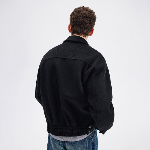 Navigare Italian dinghy 25 autumn and winter new men's woolen coat wool jacket short coat 3341415502