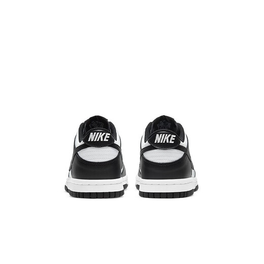 Nike (Nike) Chaussures féminines 2025 Été Nouveau dunk Low Top Chaussures Étudiant Classic Sports Versatiles Chaussures Casual Shoes CW1590-100 Panda noir et blanc (modèle GS) 36