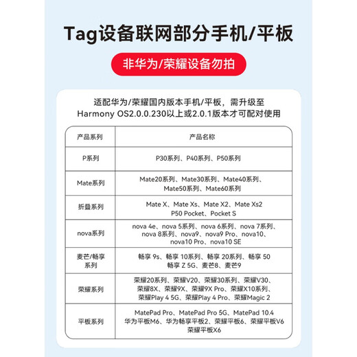 Huawei (HUAWEI) étiquette dispositif anti-perte mini clé suivi anti-perte mini dispositif anti-perte chat animal anti-perte elfe personnes âgées localisateur anti-perte simple simple + étui de protection en silicone bleu nuit