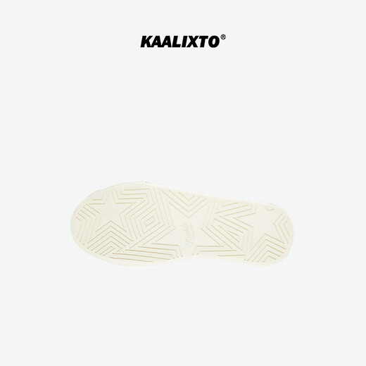 Kaalixto星星鞋原创国潮设计小众潮流新款光变白色椰树运动帆布鞋男女同款 白色 39