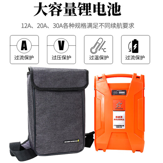 道什威尔（TOSRWELL）多功能家用电动割草机充电式大功率除草机锂电池打草机电动农具 顶配款3880W+30A+高枝锯+礼包