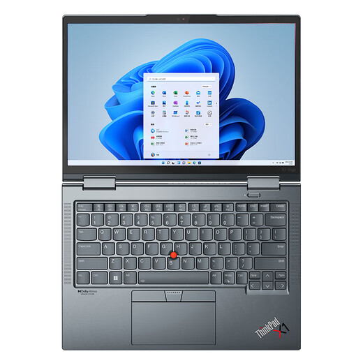 Lenovo ThinkPad X1 Yoga 2024ultra Optional Touch Flip Book 14-Zoll-offizieller zweiter Handlaptop 13. Generation I7-1365U 32G MEAME 1 TB Festkörper Wasser Nebel Grau Metall Körper No Stylus Hochfarbe 99 Neue Customized