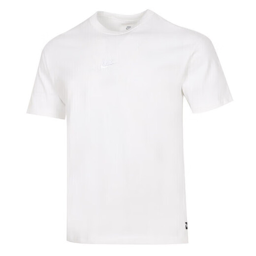 耐克（NIKE）短袖T恤男士2025夏季新款半袖运动服针织透气圆领上衣DO7393-725 纯棉DO7393-100 黑白标版本随机 L 建议体重130-150斤